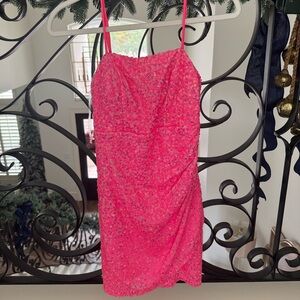 Jillian Sequin Mini Dress